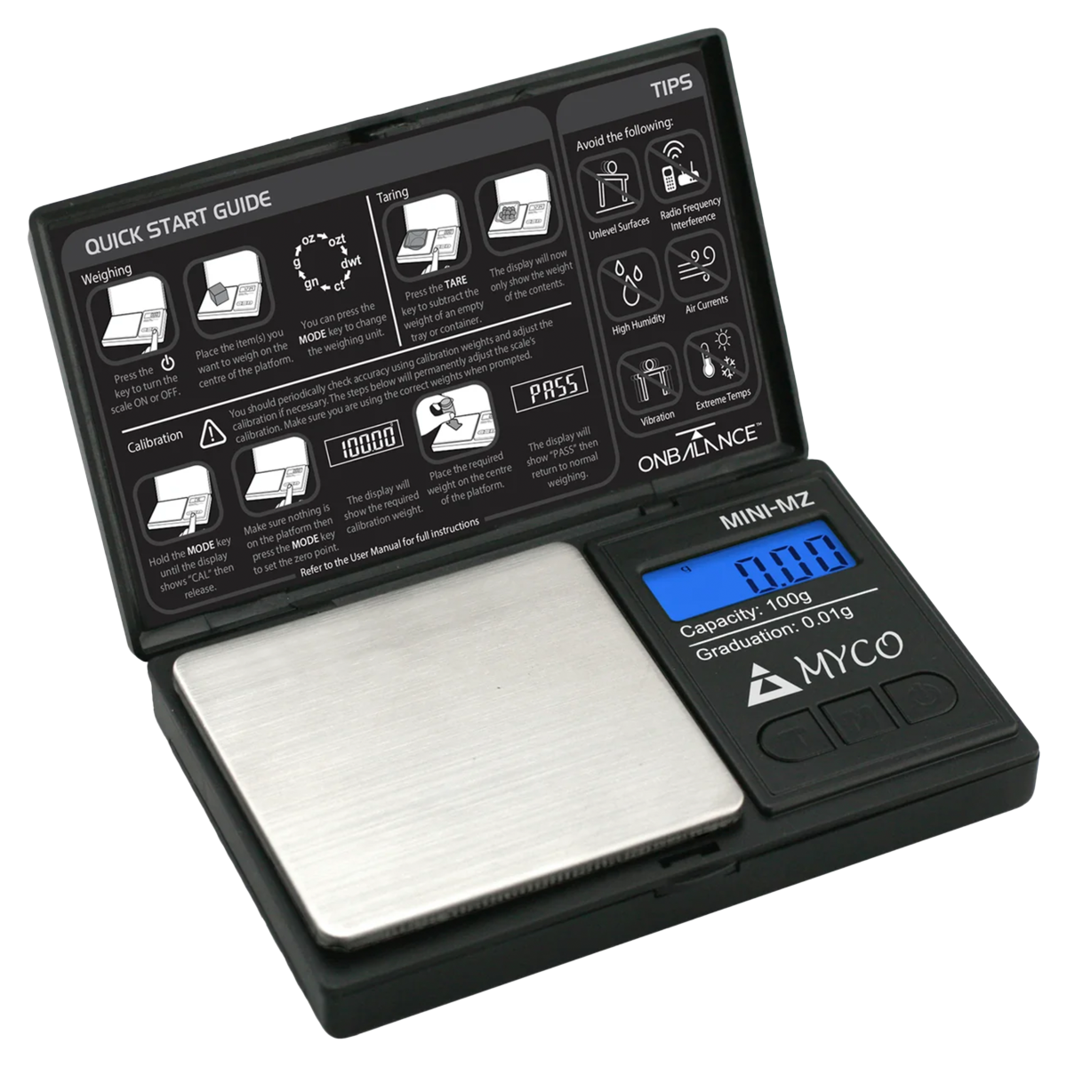 On Balance Myco MINI MZ Scale ( 100g x 0.01g )