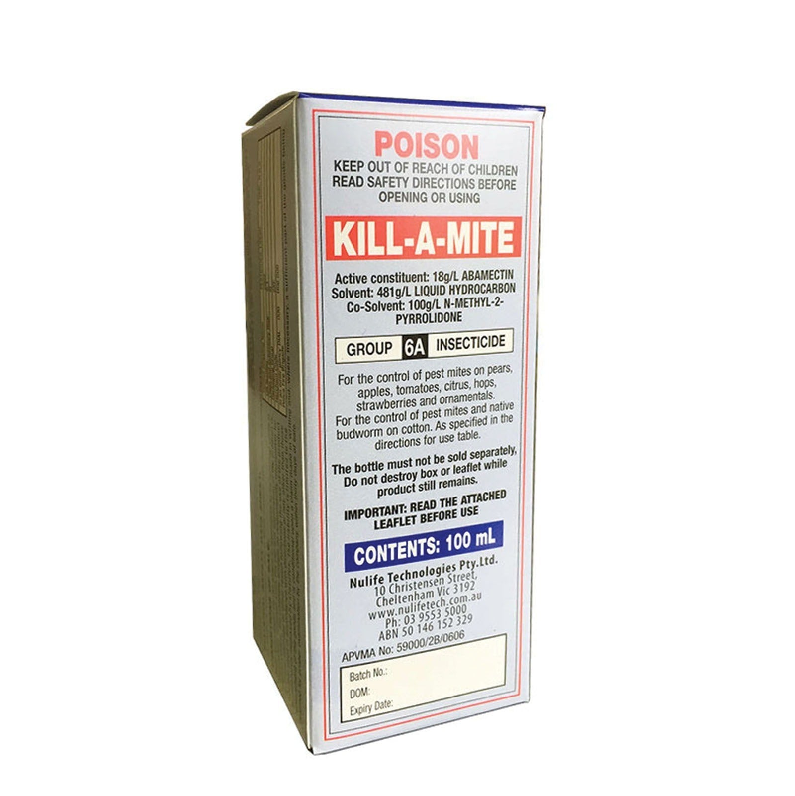 Kill A Mite Concentrate - Hydroponic Solutions