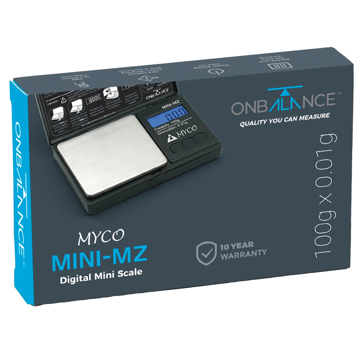 On Balance Myco MINI MZ Scale ( 100g x 0.01g )