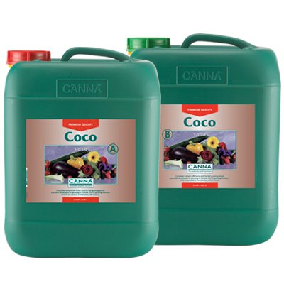 CANNA COCO A & B Dutch Hydroponic Nutrient Concentrate For Coco Medium - Hydroponic Solutions