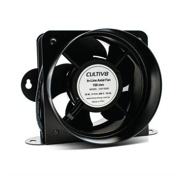 Cultivate In-Line Ball Bearing Axial Duct Fan - Hydroponic Solutions