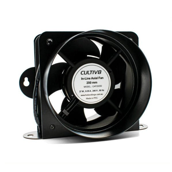 Cultivate In-Line Ball Bearing Axial Duct Fan - Hydroponic Solutions