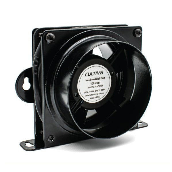 Cultivate In-Line Ball Bearing Axial Duct Fan - Hydroponic Solutions