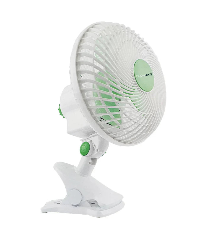 Hydro Axis Oscillating Clip Fan 225mm